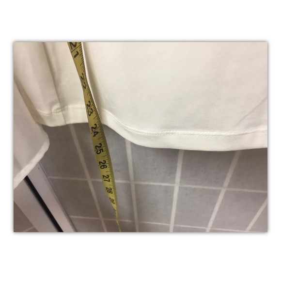 Chico’s/Catherine,blouses(2),white,formal, sizeS.: - Picture 7 of 12